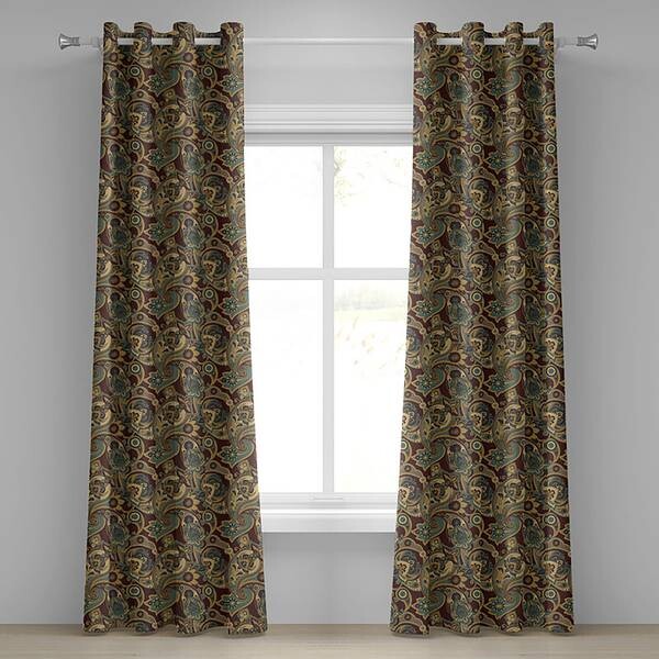 Занавеска с люверсами Abakuhaus Paisley Tendrils 2 шт, 280x245x0,5 см цвет sand brown schokolade
Занавеска с люверсами Abakuhaus Paisley Tendrils 2 шт, 280x245x0,5 см цвет sand brown schokolade