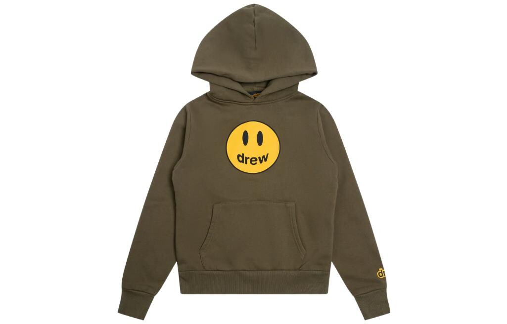 Детская толстовка Drew House, оливково-зеленый
Детская толстовка Drew House, оливково-зеленый