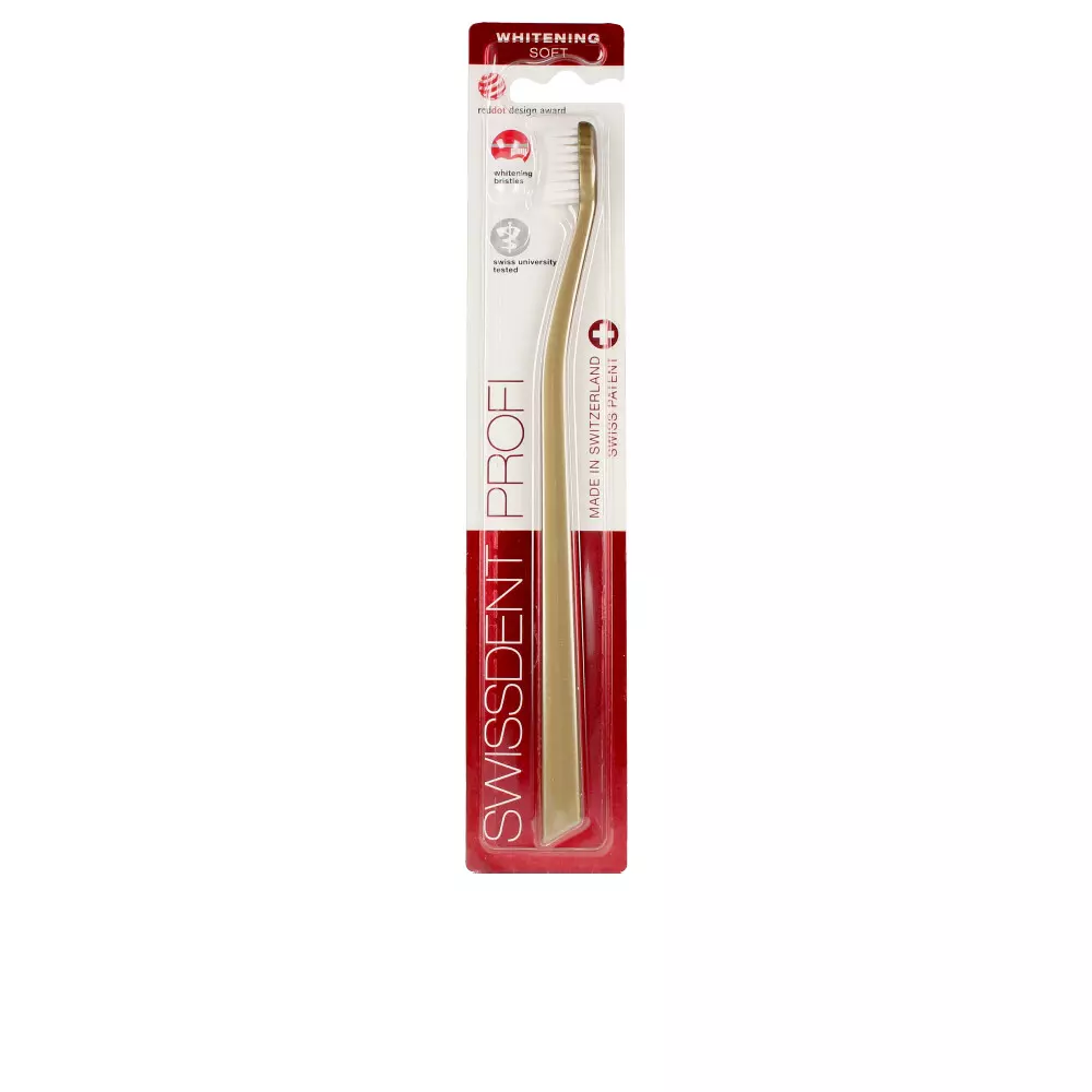 Зубная щетка Whitening classic toothbrush #gold Swissdent, 1 шт.
Зубная щетка Whitening classic toothbrush #gold Swissdent, 1 шт.