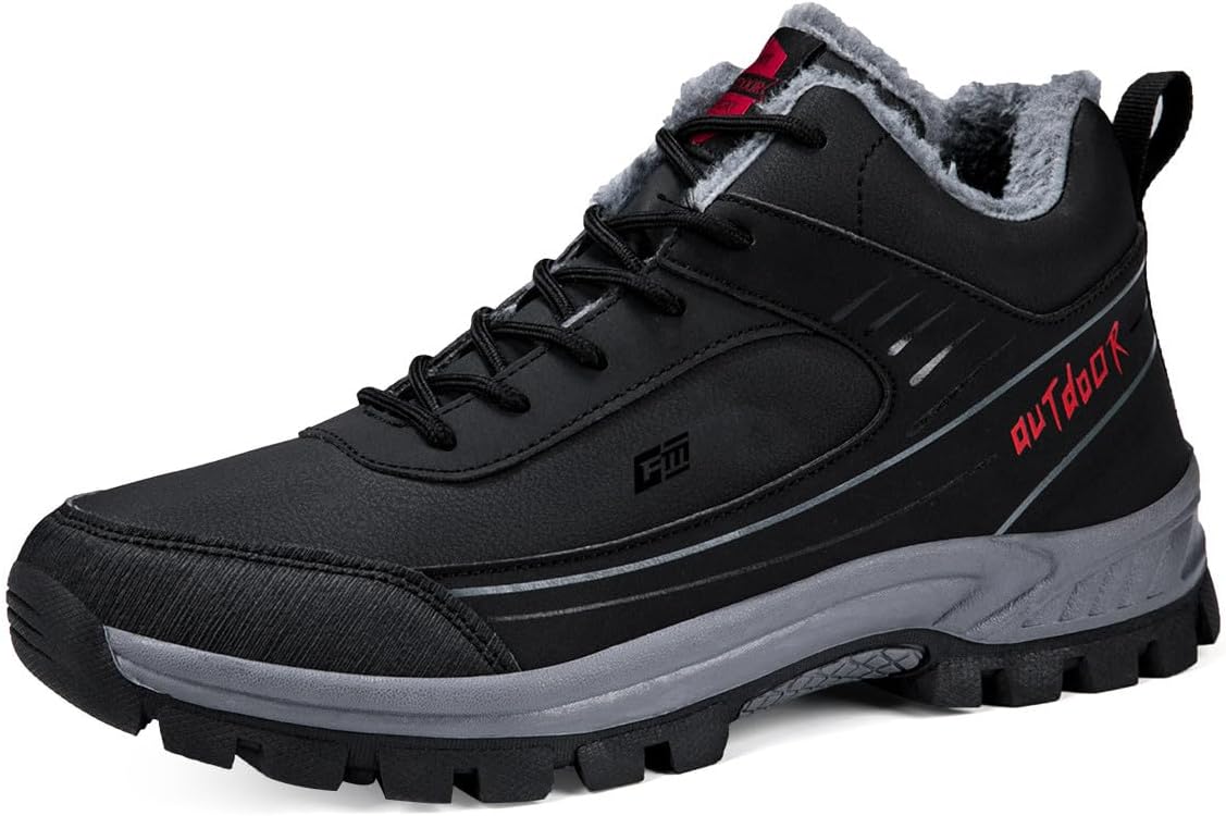 Тактические военные ботинки LEIJOP для мужчин, высокие боевые ботинки с верхом из искусственной кожи и противоскользящей подошвой из TPR, легкие походные ботинки весом 1,0 кг для кемпинга, охоты и работы, черный
Тактические военные ботинки LEIJOP для мужчин, высокие боевые ботинки с верхом из искусственной кожи и противоскользящей подошвой из TPR, легкие походные ботинки весом 1,0 кг для кемпинга, охоты и работы, черный