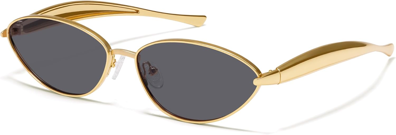 Солнцезащитные очки VANLINKER в стиле ретро, модные, овальные, для женщин и мужчин, модель 2026, «кошачий глаз», золотистая оправа, для маленького лица, VL9893, Gold Frame Grey Lens
Солнцезащитные очки VANLINKER в стиле ретро, модные, овальные, для женщин и мужчин, модель 2026, «кошачий глаз», золотистая оправа, для маленького лица, VL9893, Gold Frame Grey Lens