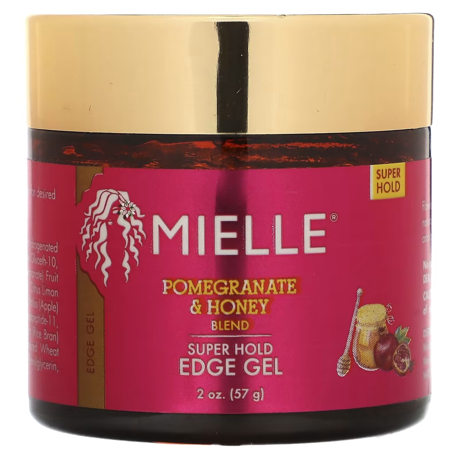 Гель Mielle Super Hold Edge Pomegranate & Honey Blend, 57 г
Гель Mielle Super Hold Edge Pomegranate & Honey Blend, 57 г