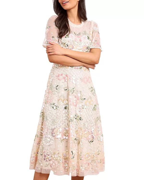 Платье-Балерин Розали с короткими рукавами Needle & Thread, мультиколор
Платье-Балерин Розали с короткими рукавами Needle & Thread, мультиколор