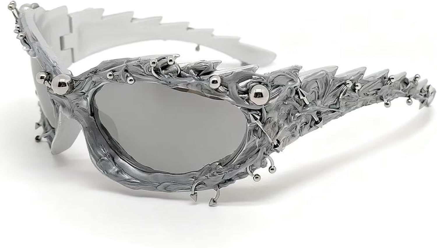 bullabulling Модные солнцезащитные очки в стиле Y2K для мужчин и женщин, крутые солнцезащитные очки в стиле хип-хоп, забавные очки для вечеринок и активного отдыха, Silver
bullabulling Модные солнцезащитные очки в стиле Y2K для мужчин и женщин, крутые солнцезащитные очки в стиле хип-хоп, забавные очки для вечеринок и активного отдыха, Silver