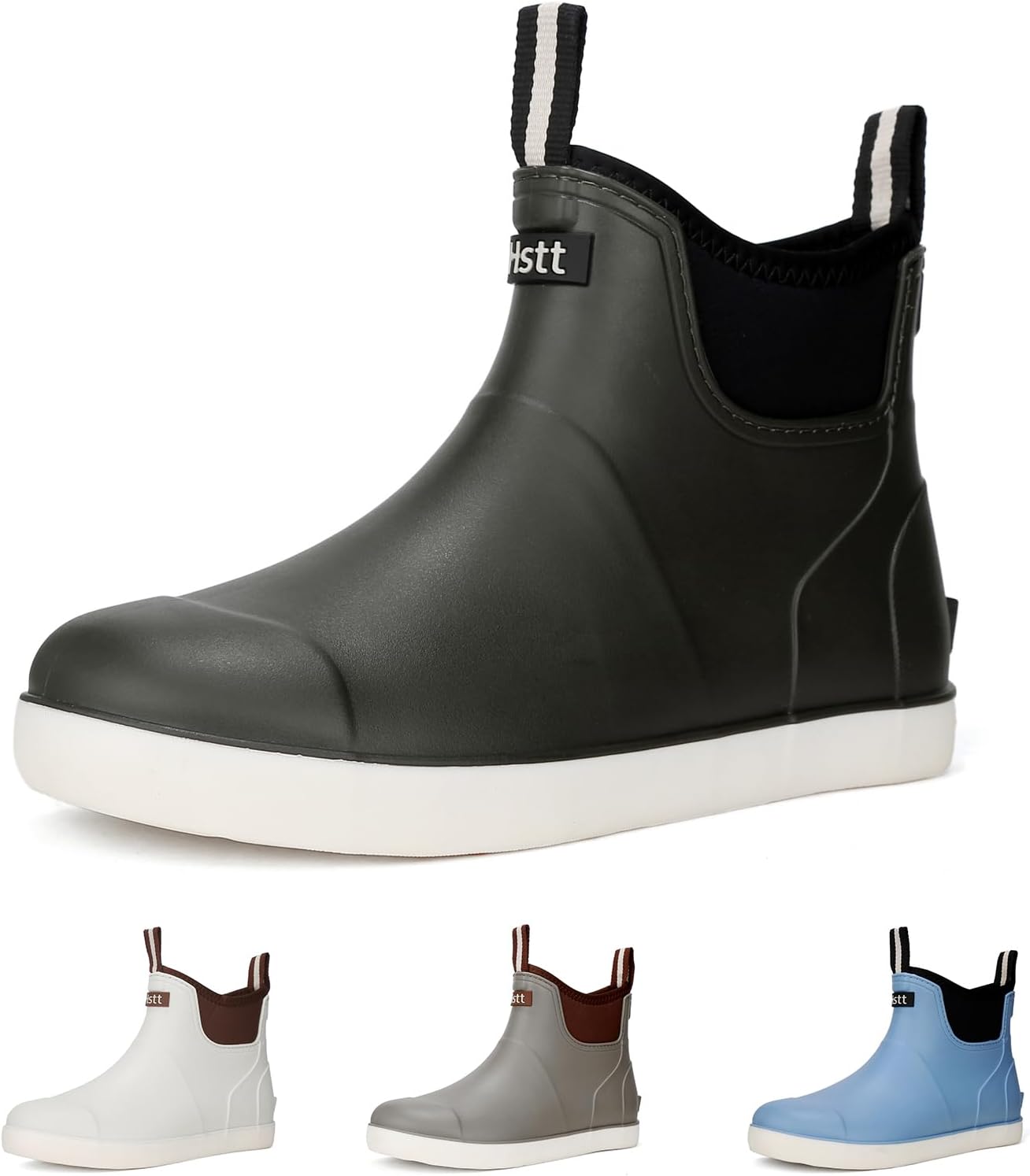 Мужские ботинки для палубы, водонепроницаемые мужские рыбацкие ботинки с высокой сцепкой, легкие садовые дождевые ботинки, резиновые ботинки до щиколотки, прочная водная обувь для лодки Dscoryar, зеленый
Мужские ботинки для палубы, водонепроницаемые мужские рыбацкие ботинки с высокой сцепкой, легкие садовые дождевые ботинки, резиновые ботинки до щиколотки, прочная водная обувь для лодки Dscoryar, зеленый