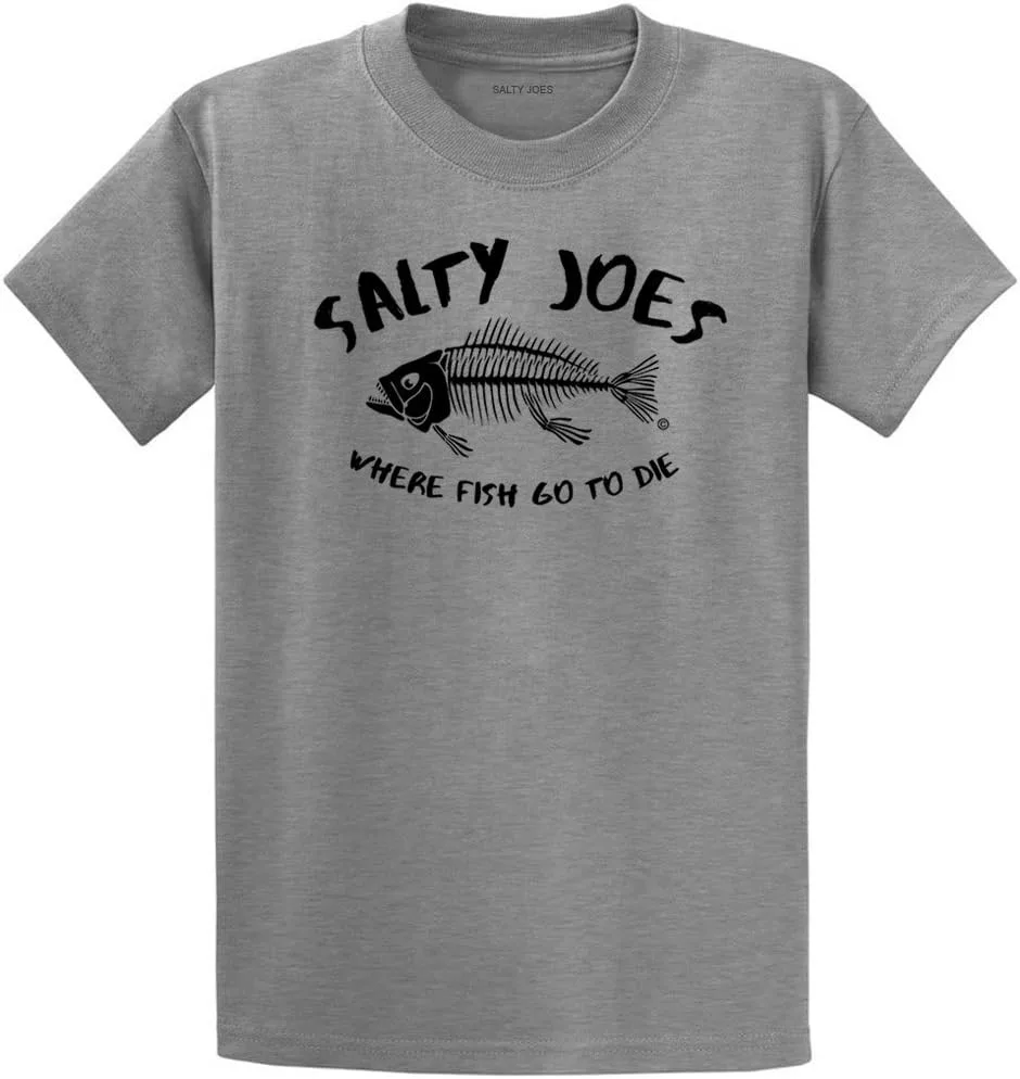 Футболка Salty Joe's Where Fish Go to Die Logo Cotton Joe's USA
Футболка Salty Joe's Where Fish Go to Die Logo Cotton Joe's USA