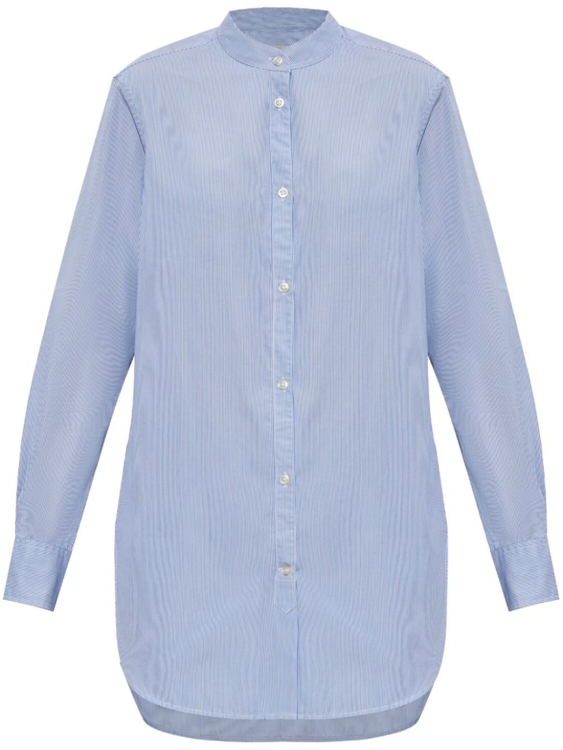 Рубашка Officine Generale в полоску из поплина, синий
Рубашка Officine Generale в полоску из поплина, синий