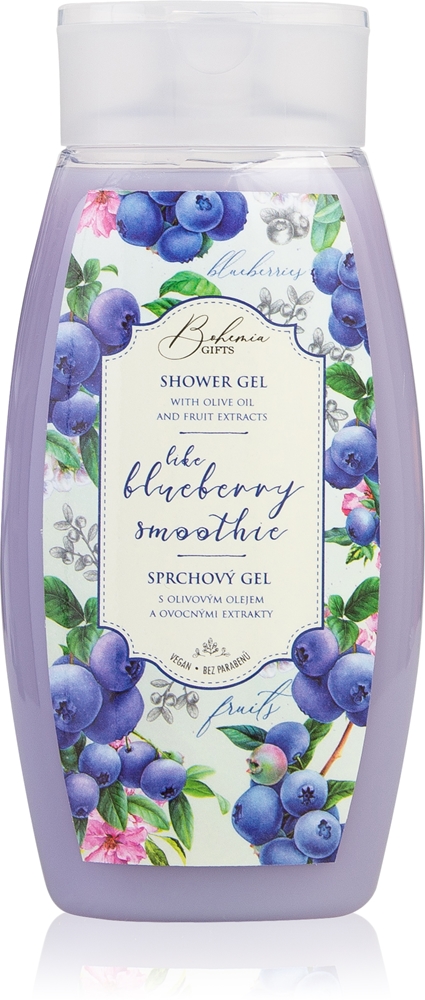 Гель для душа с эффектом черничного смузи Bohemia Gifts & Cosmetics, 250 мл
Гель для душа с эффектом черничного смузи Bohemia Gifts & Cosmetics, 250 мл