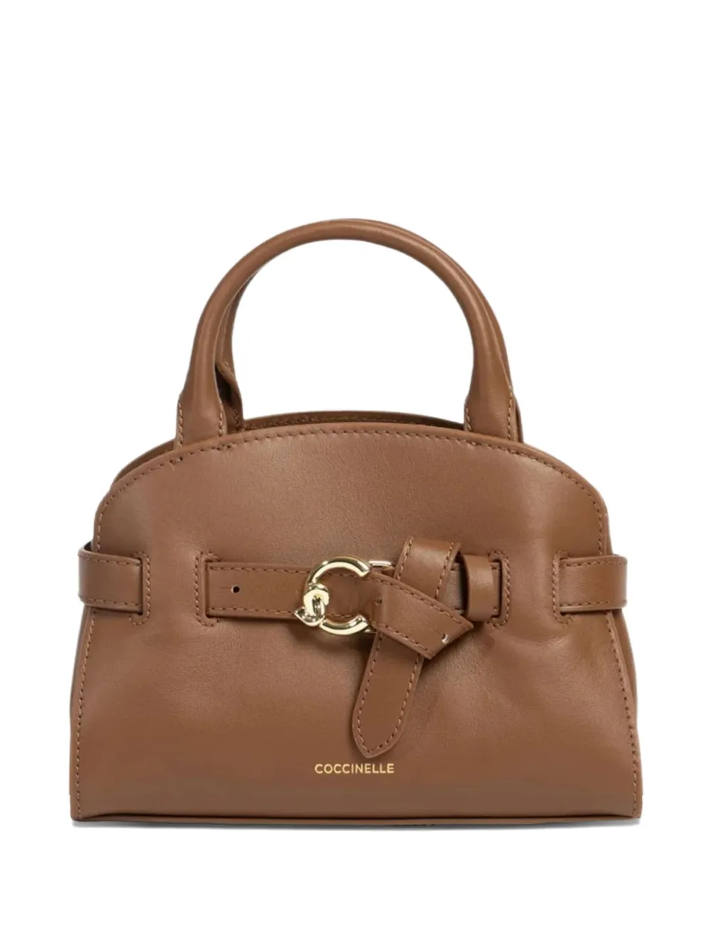 Сумка-тоут с пряжкой и верхней ручкой Coccinelle, коричневый
Сумка-тоут с пряжкой и верхней ручкой Coccinelle, коричневый