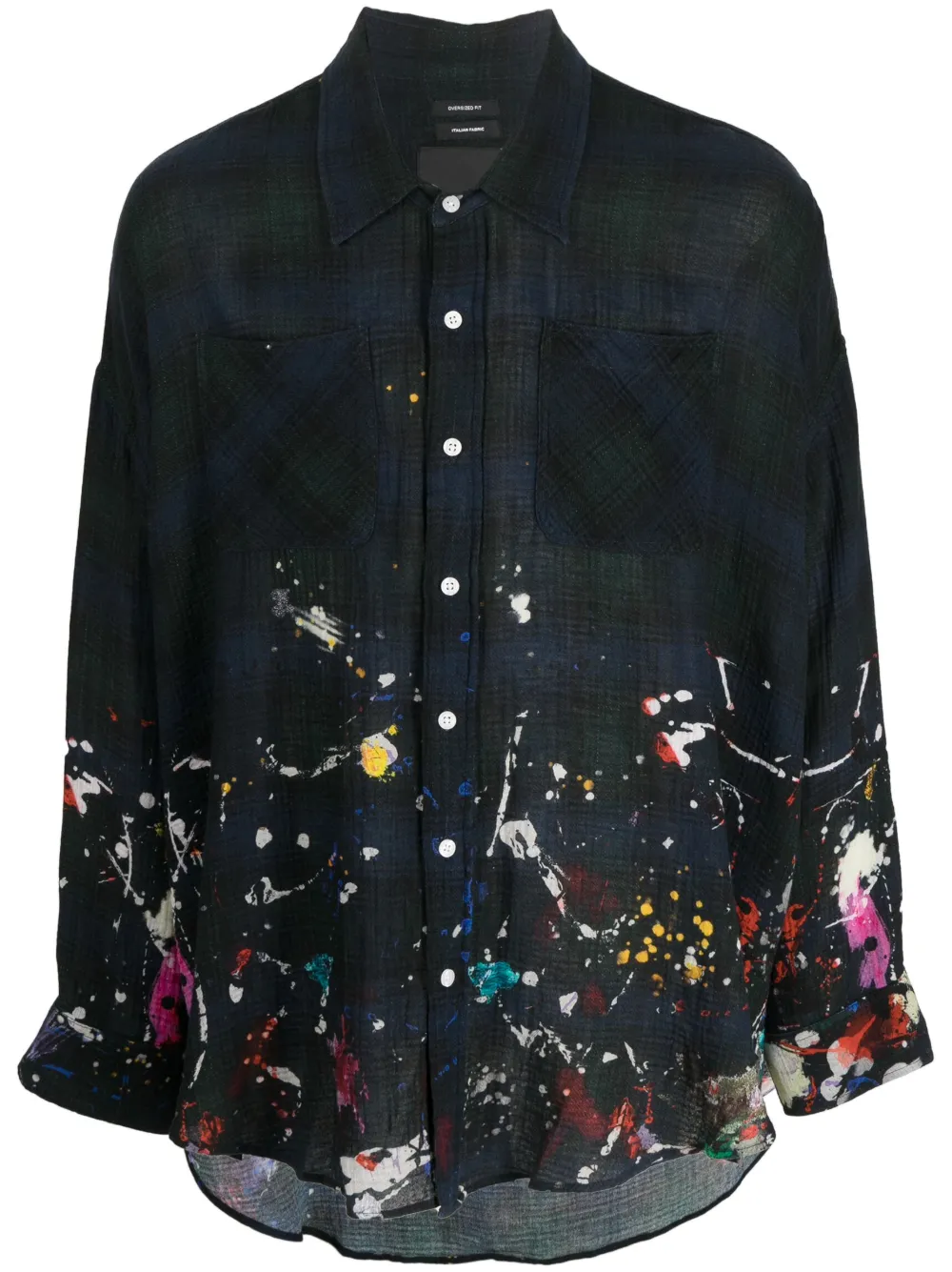 Рубашка в клетку R13, синий
Рубашка в клетку R13, синий