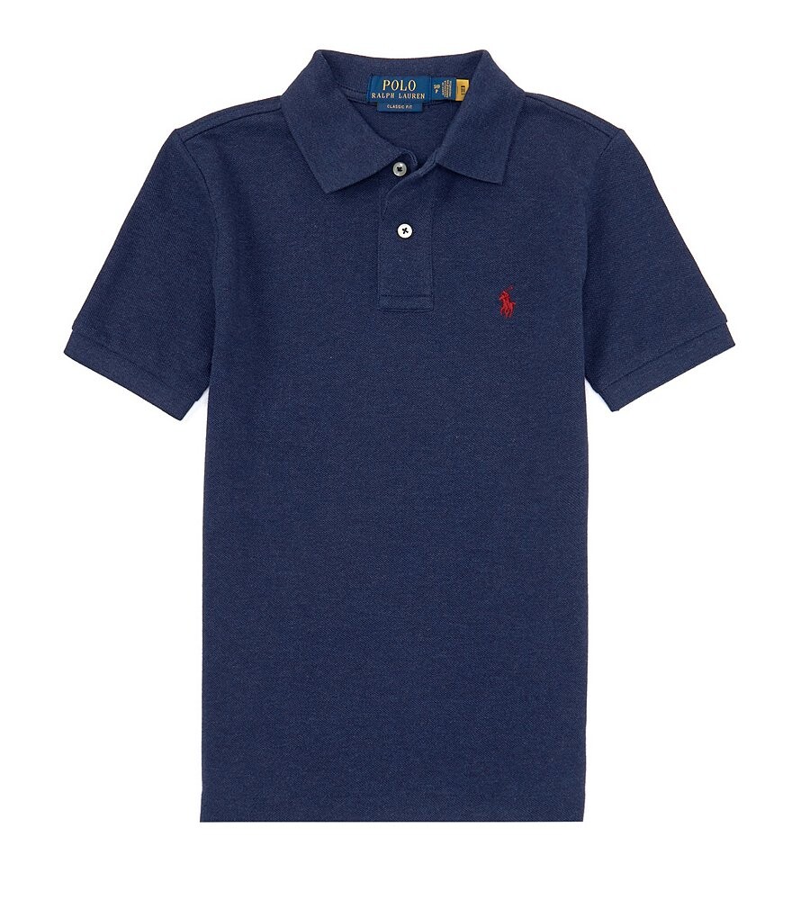 Рубашка поло с короткими рукавами и культовой сеткой Polo Ralph Lauren Big Boys 8–20, синий
Рубашка поло с короткими рукавами и культовой сеткой Polo Ralph Lauren Big Boys 8–20, синий