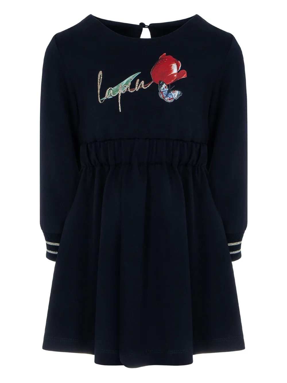 Платье с логотипом Lapin House, черный
Платье с логотипом Lapin House, черный