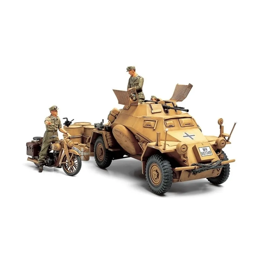Немецкий Leichter Panzerspahwagen 4X4 Африканского корпуса (Sd.Kfz.222), Military Models - 1/35 Scale
Немецкий Leichter Panzerspahwagen 4X4 Африканского корпуса (Sd.Kfz.222), Military Models - 1/35 Scale