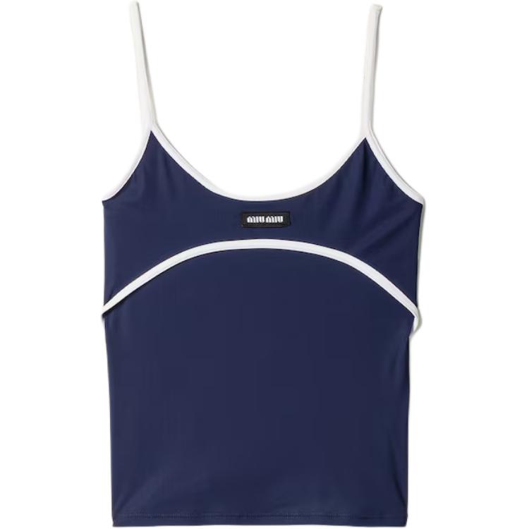 MIU MIU Женский топ Blue White
MIU MIU Женский топ Blue White