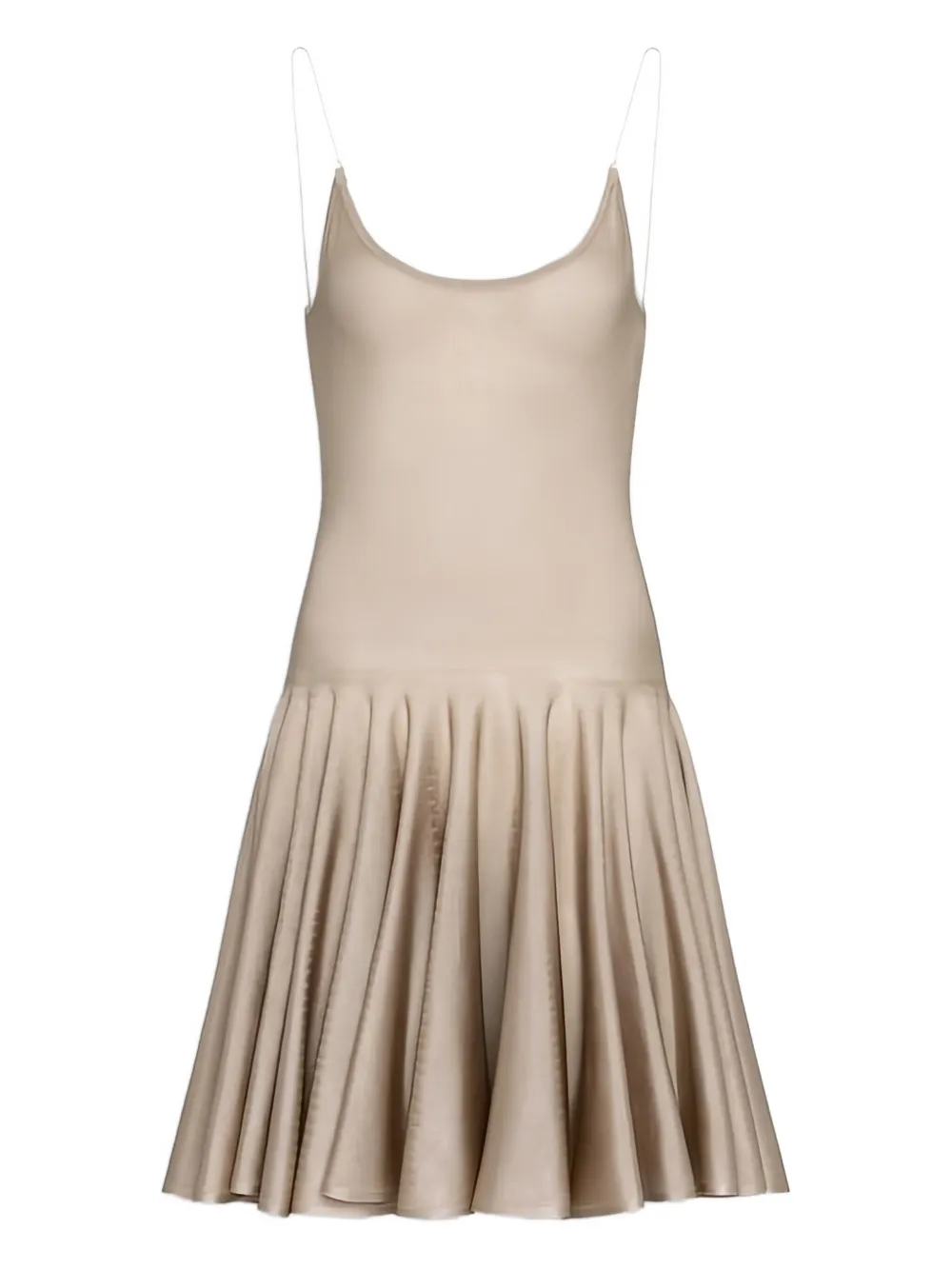 Расклешенное платье с цепочкой Alaïa, нейтральный
Расклешенное платье с цепочкой Alaïa, нейтральный