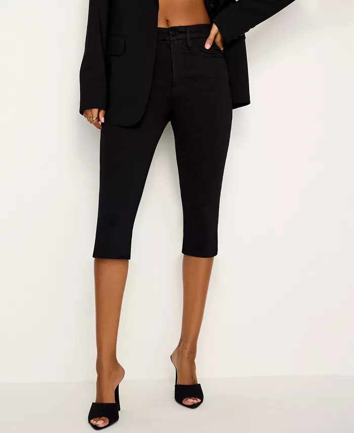 Женские капри Good Legs Good American, черный
Женские капри Good Legs Good American, черный