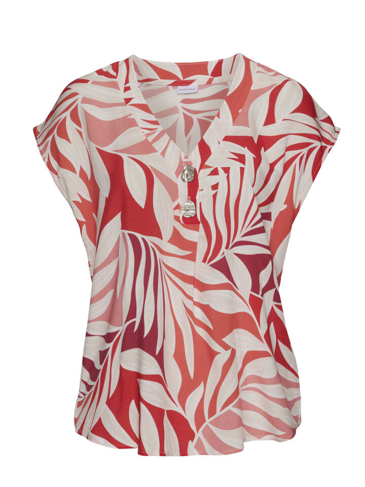 Блуза LASCANA, цвет rot bedruckt
Блуза LASCANA, цвет rot bedruckt
