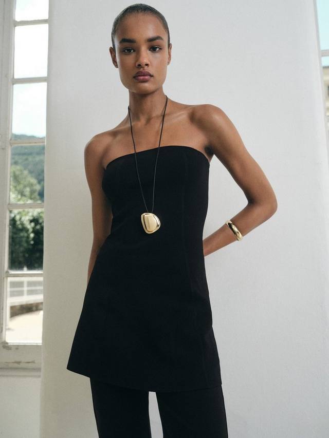 Длинный топ-бандо Cucu из трикотажа Mango, Black
Длинный топ-бандо Cucu из трикотажа Mango, Black