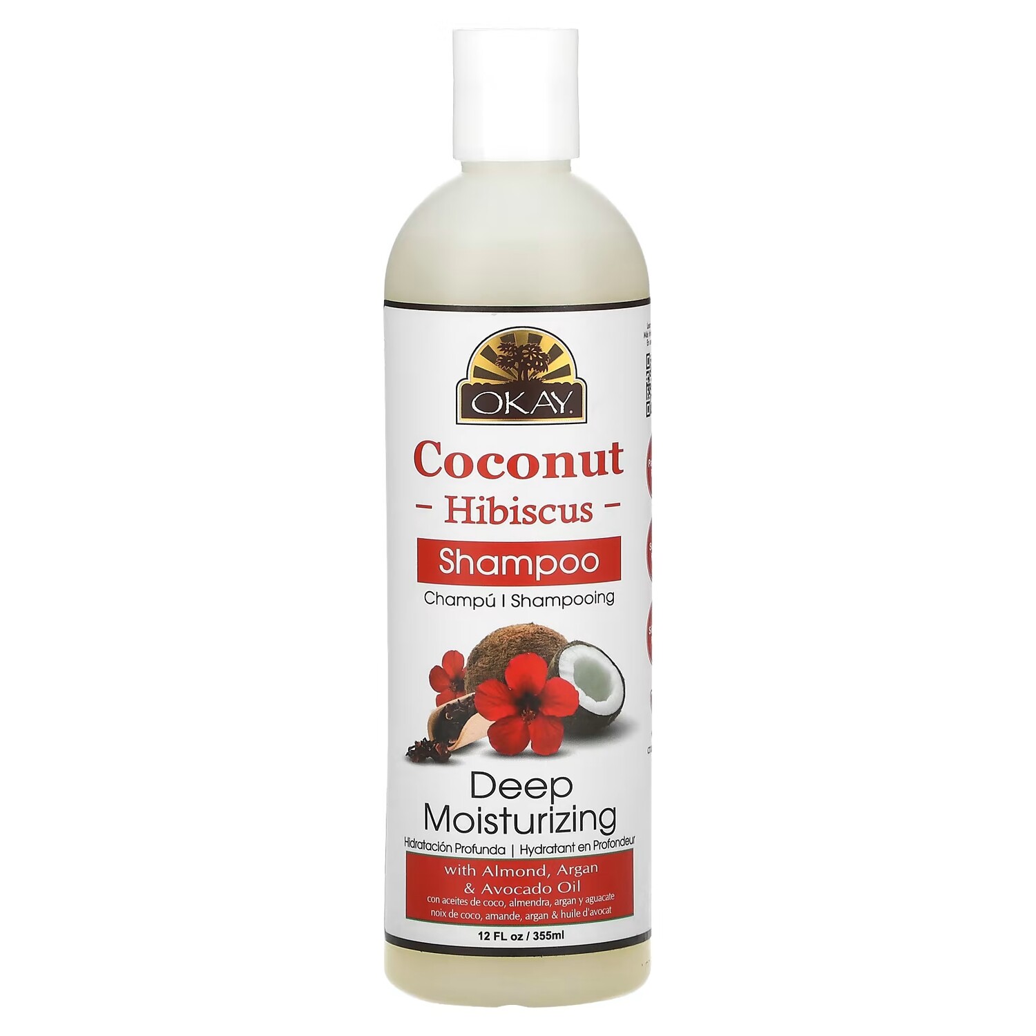 Шампунь OK Pure Naturals Coconut Hibiscus, 355 мл
Шампунь OK Pure Naturals Coconut Hibiscus, 355 мл