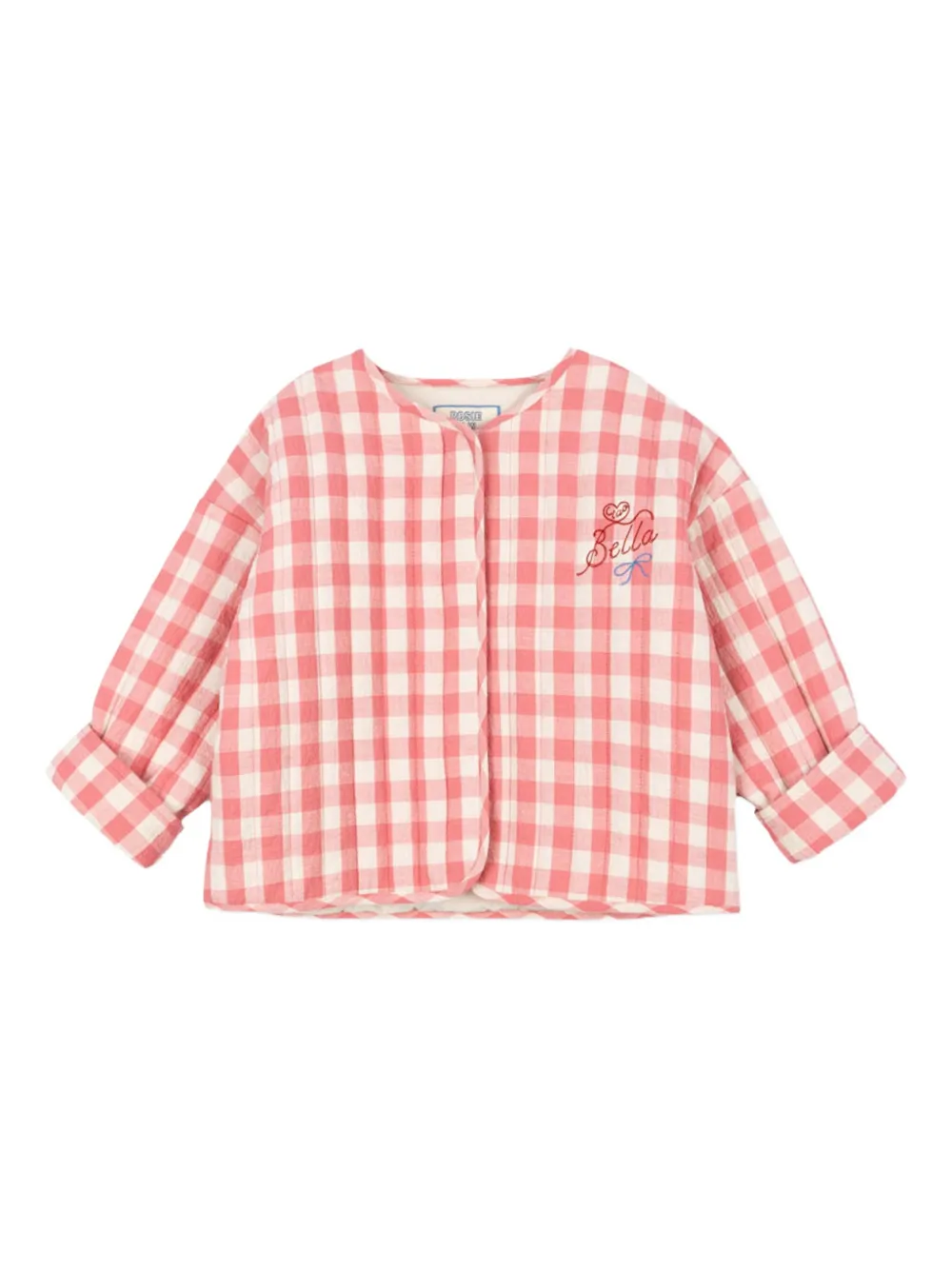 Жакет в клетку гингем Konges Sløjd, розовый
Жакет в клетку гингем Konges Sløjd, розовый