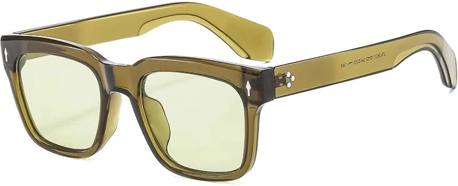 Солнцезащитные очки с защитой UV400 | Зеленые линзы, легкая оправа | для женщин и мужчин, для занятий спортом на открытом воздухе и вождения DSVIGF, Olive Green
Солнцезащитные очки с защитой UV400 | Зеленые линзы, легкая оправа | для женщин и мужчин, для занятий спортом на открытом воздухе и вождения DSVIGF, Olive Green