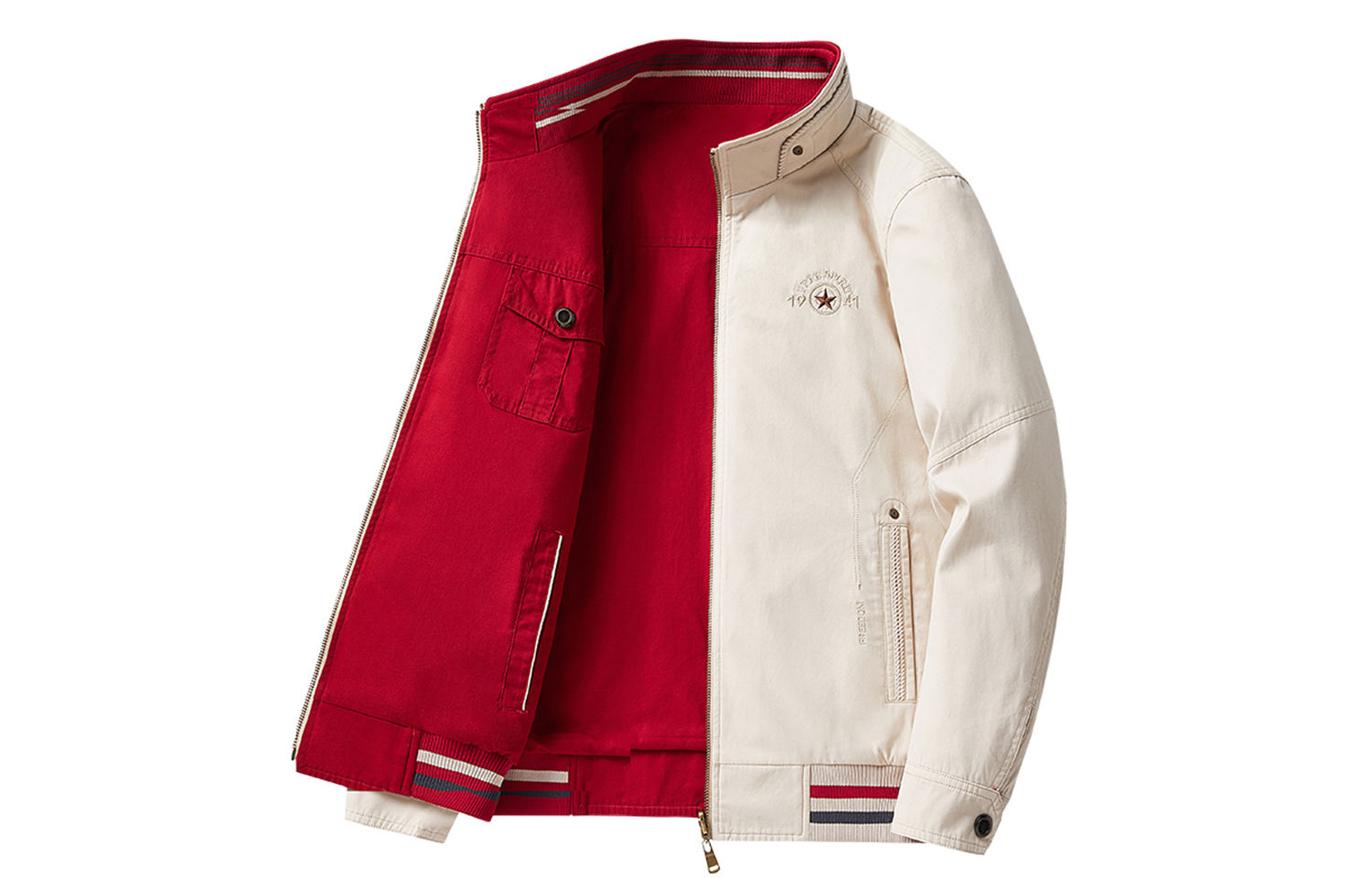 JEEP SPIRIT Куртка мужская, Ecru 
JEEP SPIRIT Куртка мужская, Ecru