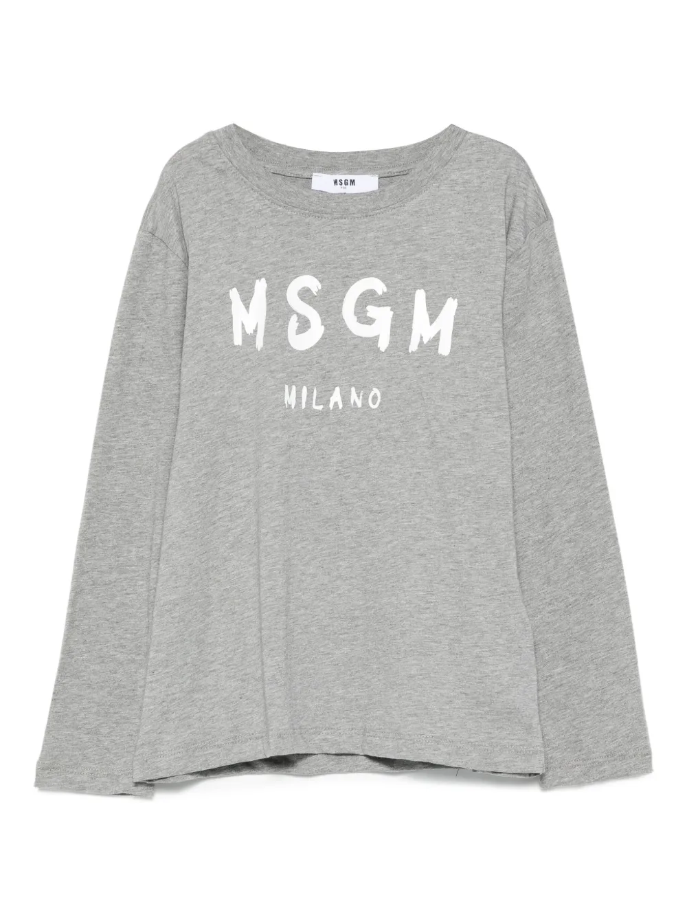 Лонгслив с логотипом Msgm Kids, серый
Лонгслив с логотипом Msgm Kids, серый