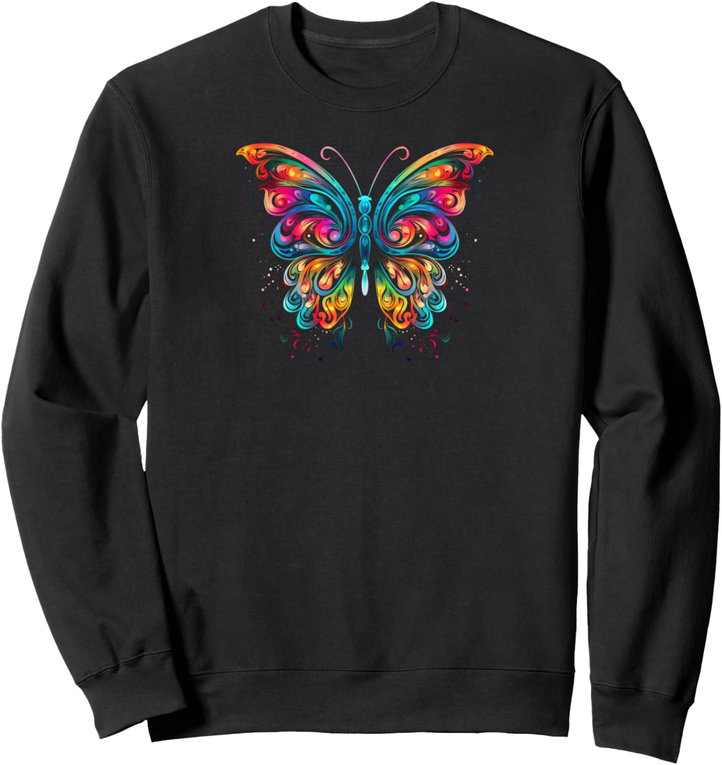 Толстовка с рисунком бабочки Butterfly Apparel, черный
Толстовка с рисунком бабочки Butterfly Apparel, черный