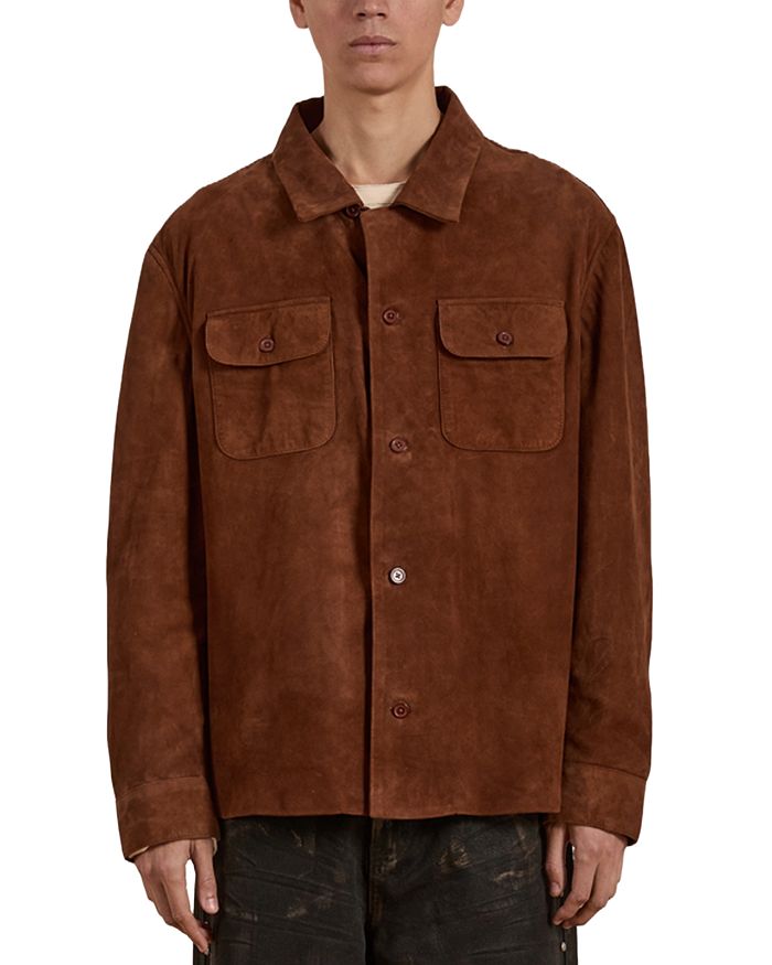 Замшевая рубашка с длинным рукавом Camp FOUND, коричневый
Замшевая рубашка с длинным рукавом Camp FOUND, коричневый