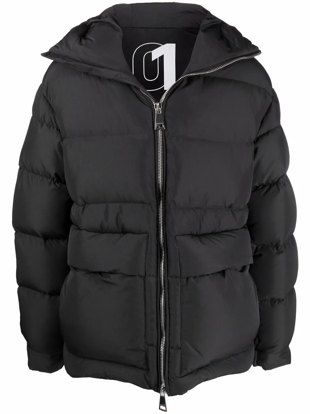 Пуховик с логотипом Khrisjoy, черный
Пуховик с логотипом Khrisjoy, черный