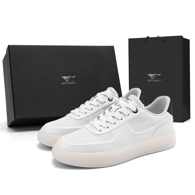 SEPTWOLVES Мужские низкие скейтерские кеды бело-черные, цвет White Black (Standard Leather Shoe Size)
SEPTWOLVES Мужские низкие скейтерские кеды бело-черные, цвет White Black (Standard Leather Shoe Size)