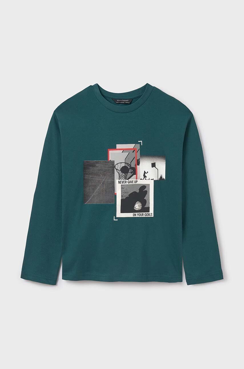 Хлопковая рубашка Mayoral с длинными рукавами для мальчиков и девочек, зеленый
Хлопковая рубашка Mayoral с длинными рукавами для мальчиков и девочек, зеленый