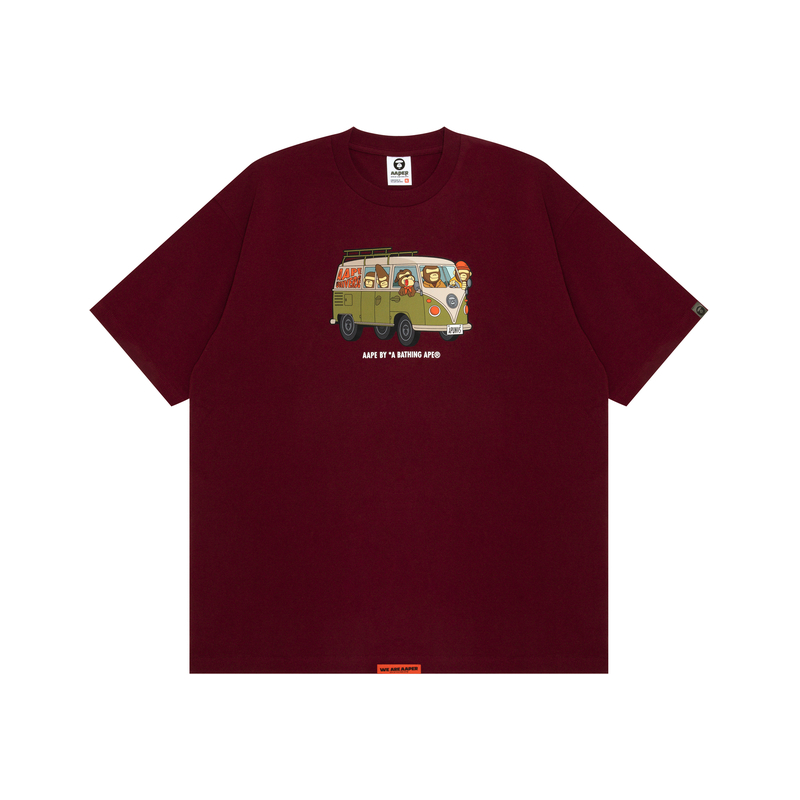 Футболка с принтом от A Bathing APE Aape, красный
Футболка с принтом от A Bathing APE Aape, красный