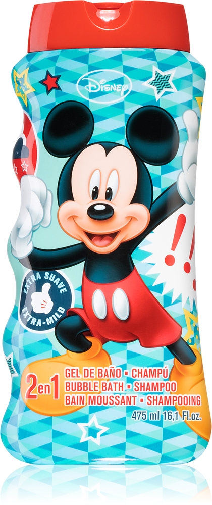Детский шампунь и гель для душа «Микки» Disney, 475 мл
Детский шампунь и гель для душа «Микки» Disney, 475 мл