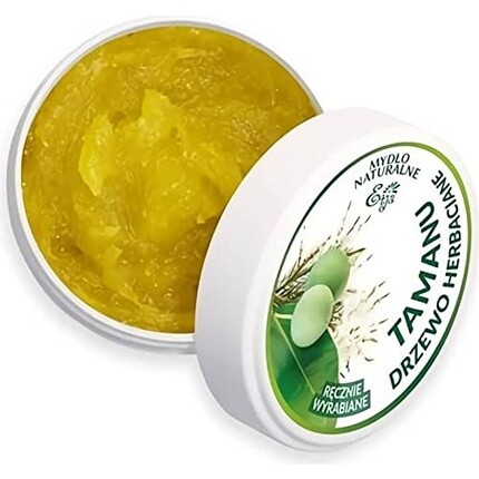 100% натуральное мыло таману и чайного дерева 80 г ETJA
100% натуральное мыло таману и чайного дерева 80 г ETJA