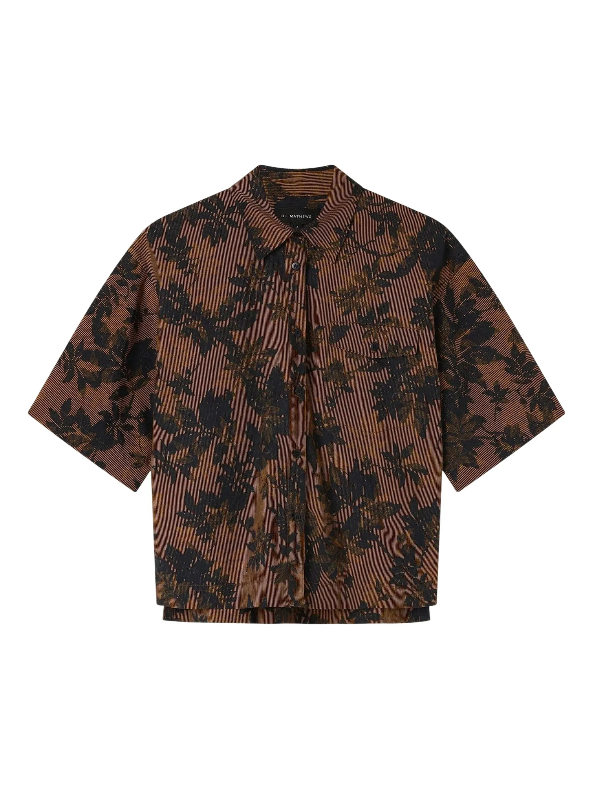 Рубашка Ivy с цветочным узором Lee Mathews, коричневый
Рубашка Ivy с цветочным узором Lee Mathews, коричневый