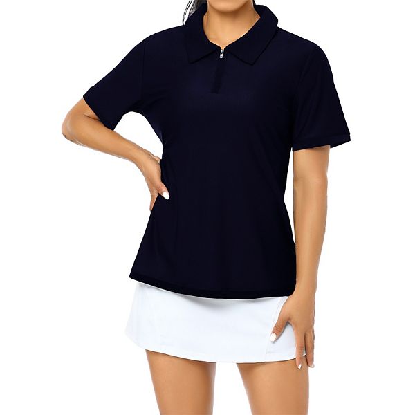Женская поло с цветными вставками, воротник, полумолния, короткий рукав, slim fit, для спорта и гольфа Clearflower, Navy Blue, Синий, Женская поло с цветными вставками, воротник, полумолния, короткий рукав, slim fit, для спорта и гольфа Clearflower, Navy
Женская поло с цветными вставками, воротник, полумолния, короткий рукав, slim fit, для спорта и гольфа Clearflower, Navy Blue, Синий, Женская поло с цветными вставками, воротник, полумолния, короткий рукав, slim fit, для спорта и гольфа Clearflower, Navy