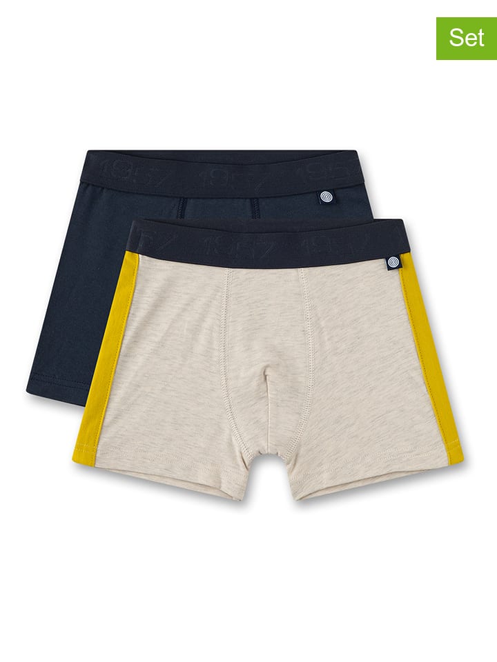 Sanetta Комплект из 2 штук: боксерские шорты темно-синего/бежевого цвета
Sanetta Комплект из 2 штук: боксерские шорты темно-синего/бежевого цвета