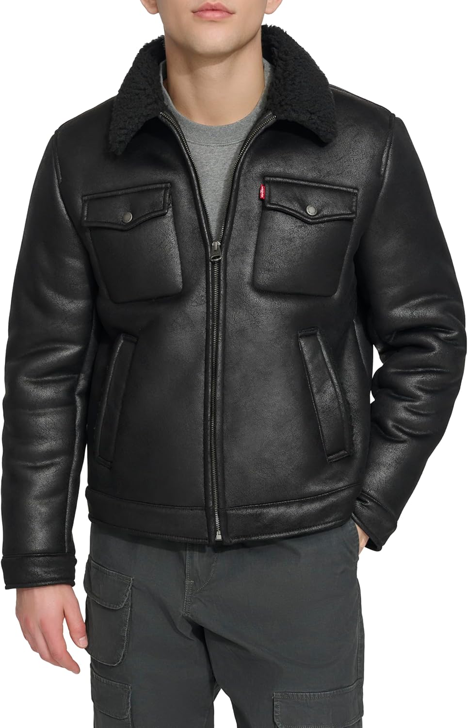 Мужская куртка Levi's из искусственной овчины, Black
Мужская куртка Levi's из искусственной овчины, Black