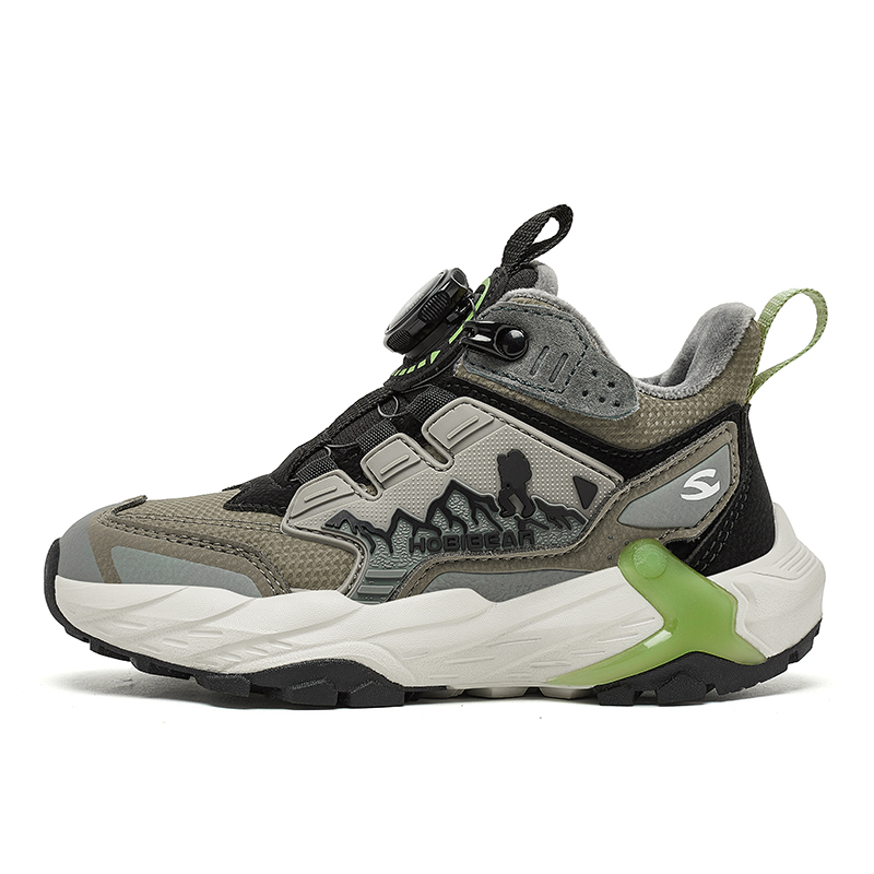 Низкие детские кроссовки для активного отдыха HOBIBEAR, серый/зеленый
Низкие детские кроссовки для активного отдыха HOBIBEAR, серый/зеленый