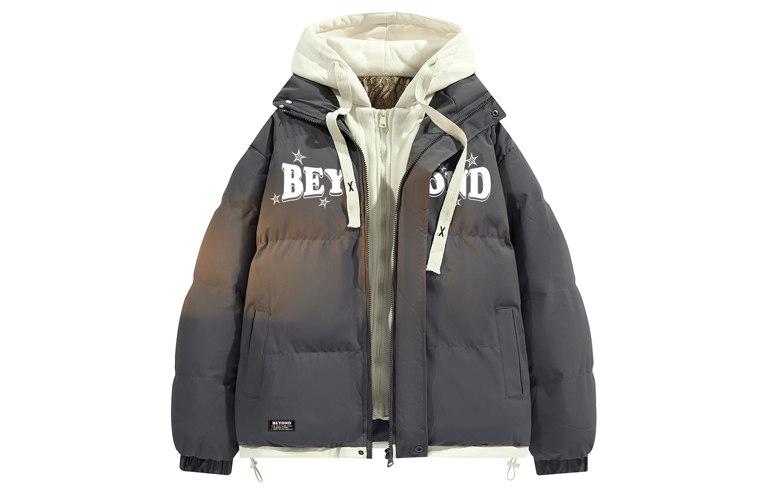 Пуховая куртка унисекс с капюшоном, утепленная Disney, темный серый
Пуховая куртка унисекс с капюшоном, утепленная Disney, темный серый