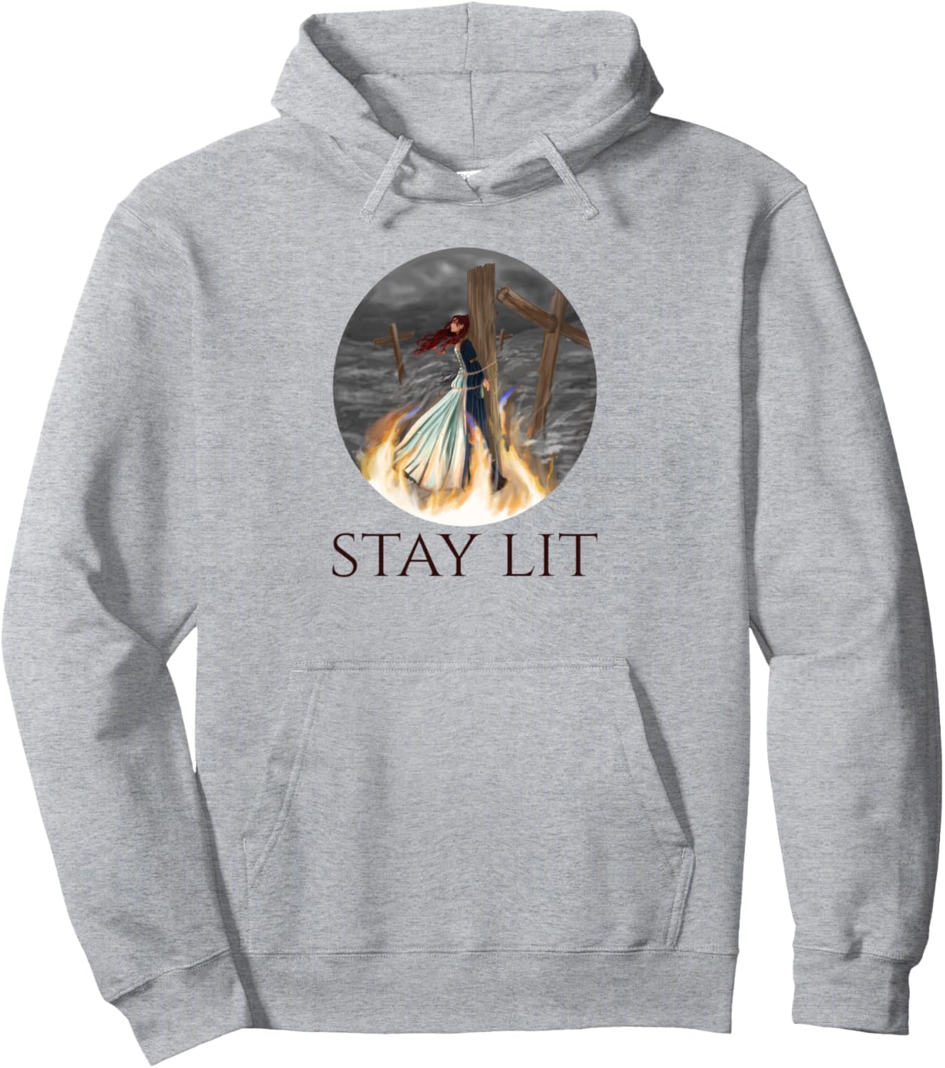 Stay Lit - Средневековое сожжение ведьм - Оккультная языческая толстовка Medieval Occult Witchcraft Company, серый
Stay Lit - Средневековое сожжение ведьм - Оккультная языческая толстовка Medieval Occult Witchcraft Company, серый