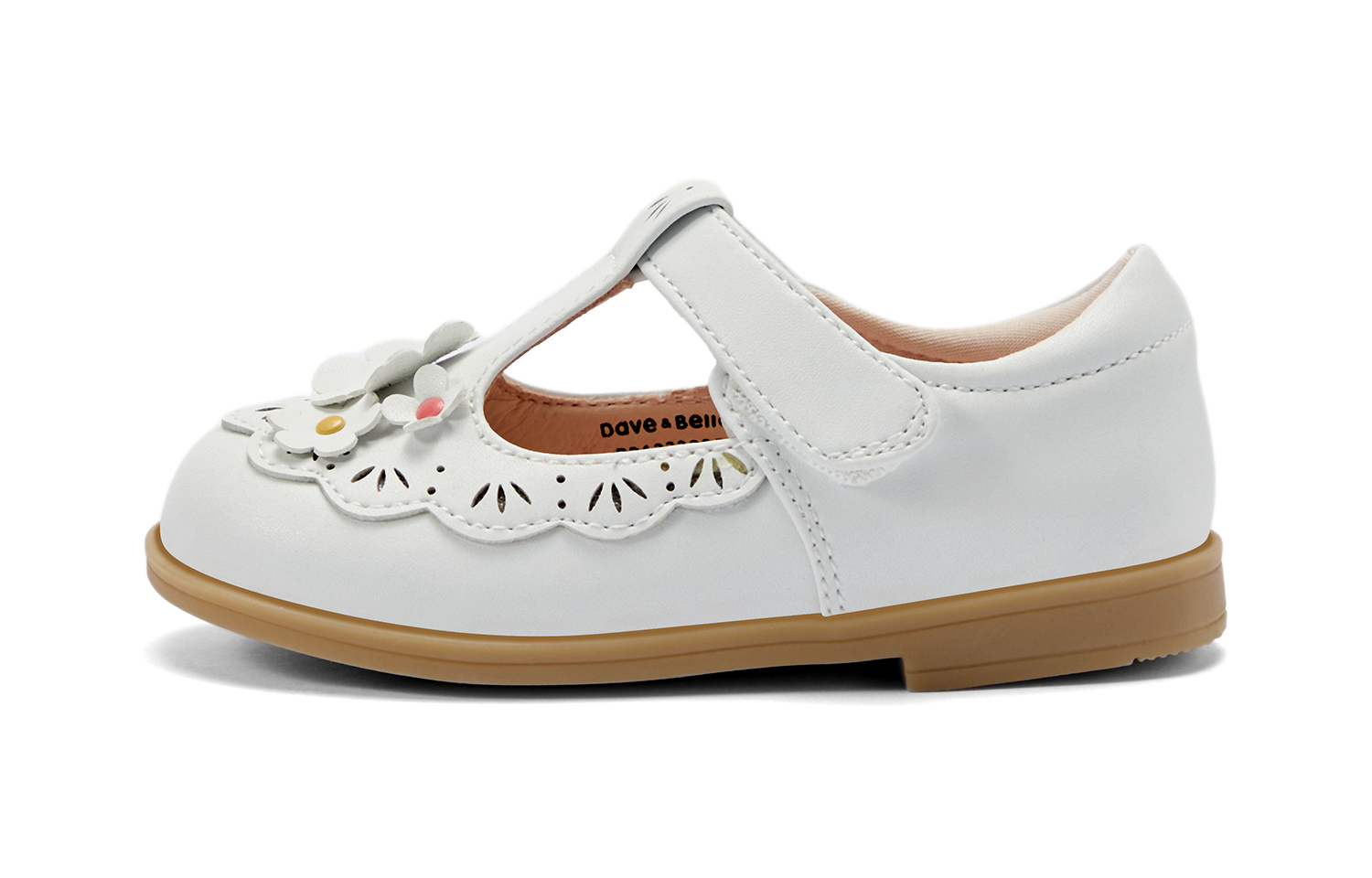 Детские кожаные туфли с низким верхом для детей 3–7 лет DAVE&BELLA, белый
Детские кожаные туфли с низким верхом для детей 3–7 лет DAVE&BELLA, белый