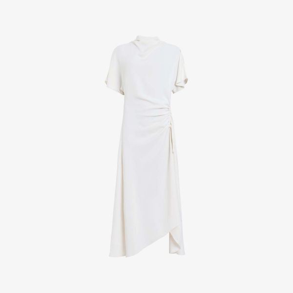 Платье миди Rosie с боковыми складками, коротким рукавом, из ткани Allsaints, белый
Платье миди Rosie с боковыми складками, коротким рукавом, из ткани Allsaints, белый