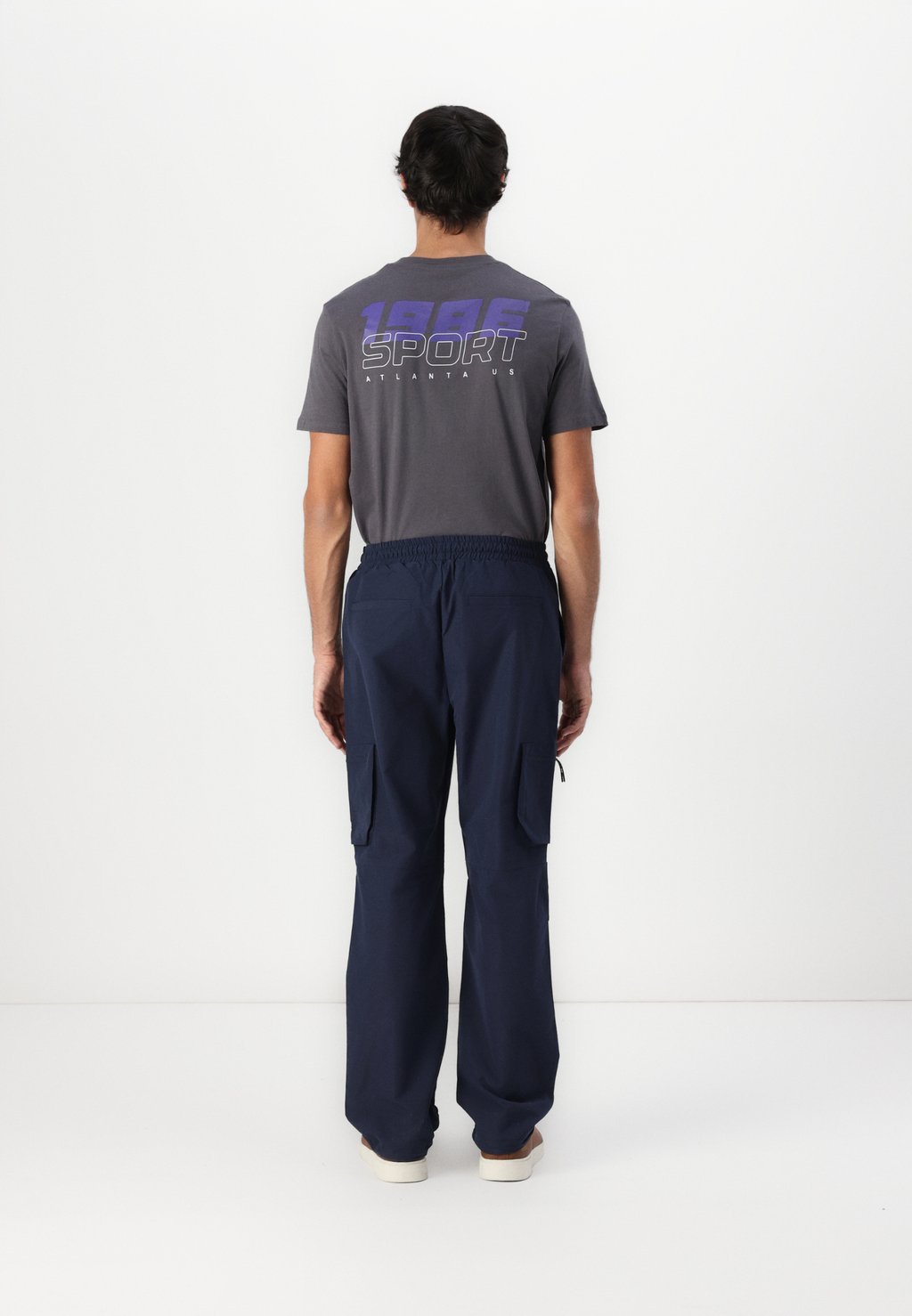 Брюки карго Pier One, темно-синий 
Брюки карго Pier One, темно-синий