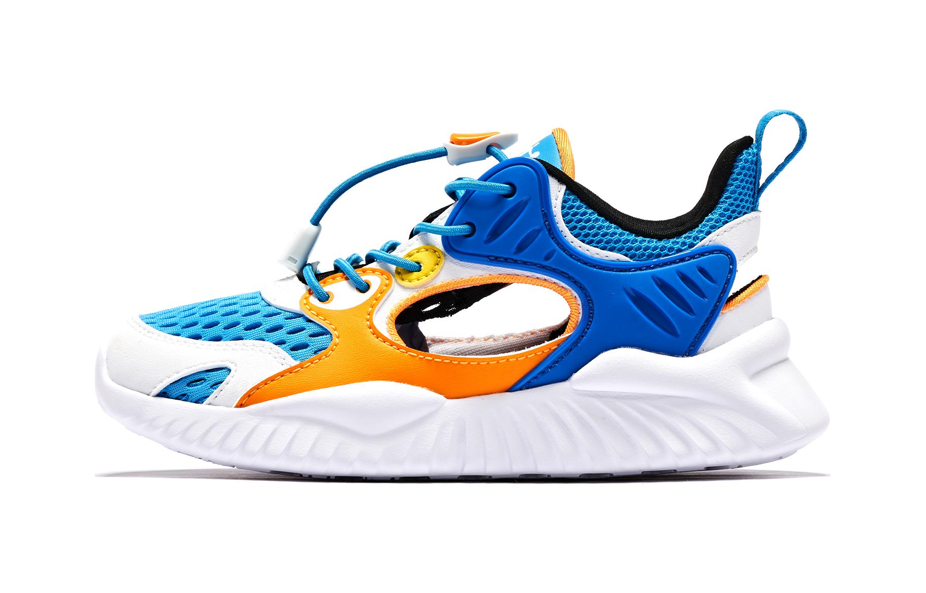 QIAODAN Нескользящие, амортизирующие, износостойкие, детские кроссовки белого и синего цвета для детей от 3 до 7 лет 
QIAODAN Нескользящие, амортизирующие, износостойкие, детские кроссовки белого и синего цвета для детей от 3 до 7 лет