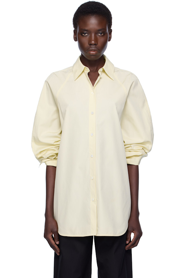 Сырая рубашка реглан Toteme, цвет straw
Сырая рубашка реглан Toteme, цвет straw