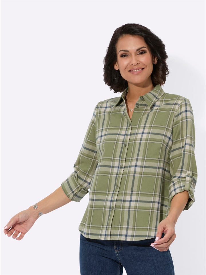 фланелевая блузка в тростниковую клетку WITT WEIDEN
фланелевая блузка в тростниковую клетку WITT WEIDEN