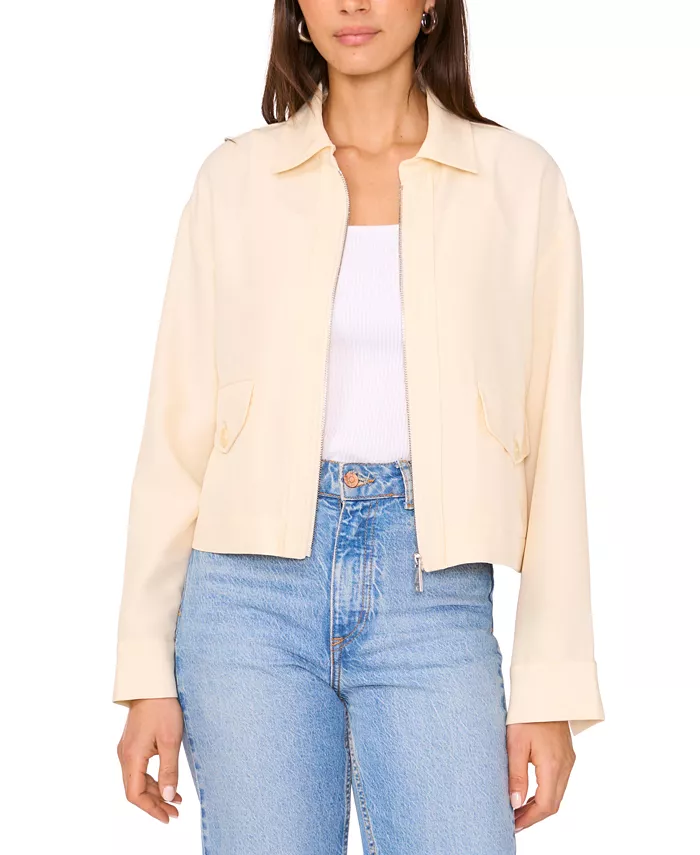 Женская куртка на молнии с острым воротником Vince Camuto, коричневый/бежевый
Женская куртка на молнии с острым воротником Vince Camuto, коричневый/бежевый