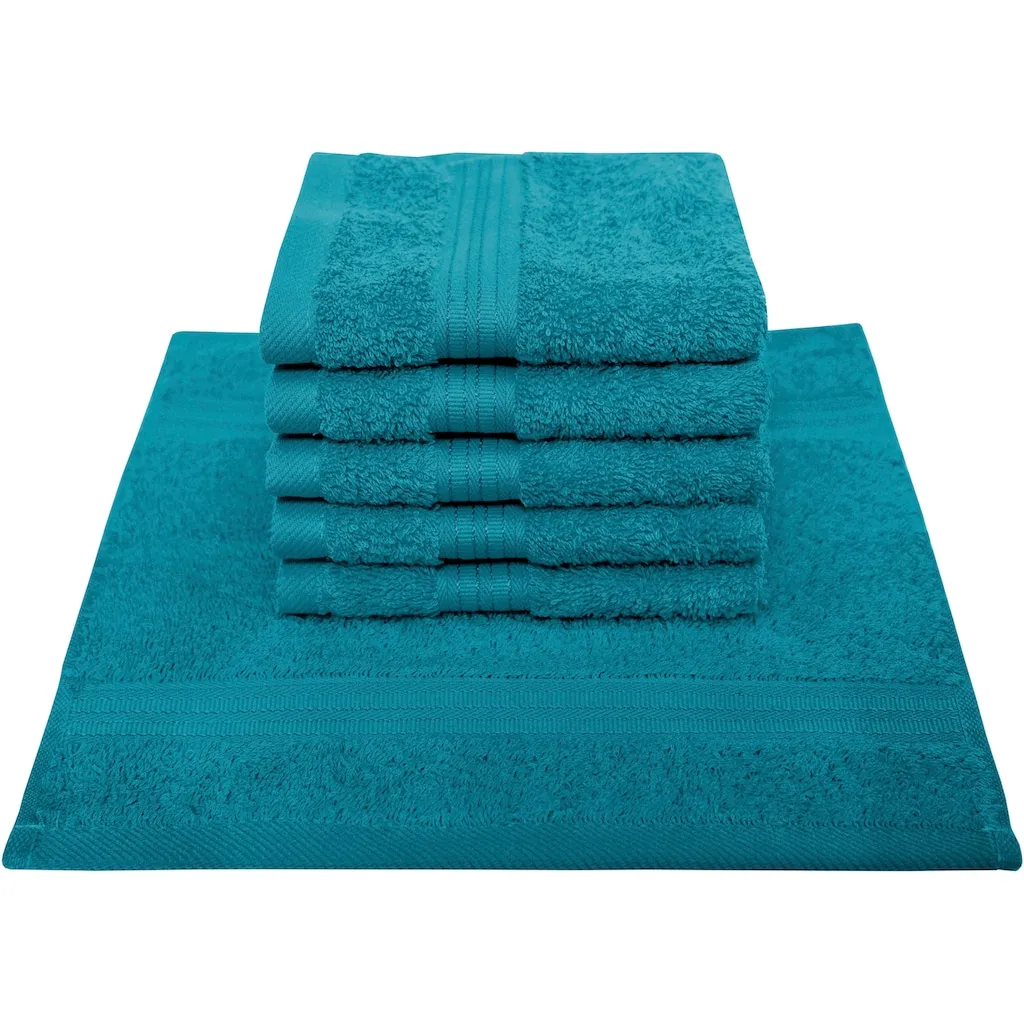 Махровое полотенце Siena с каймой Dyckhoff, изумруд
Махровое полотенце Siena с каймой Dyckhoff, изумруд